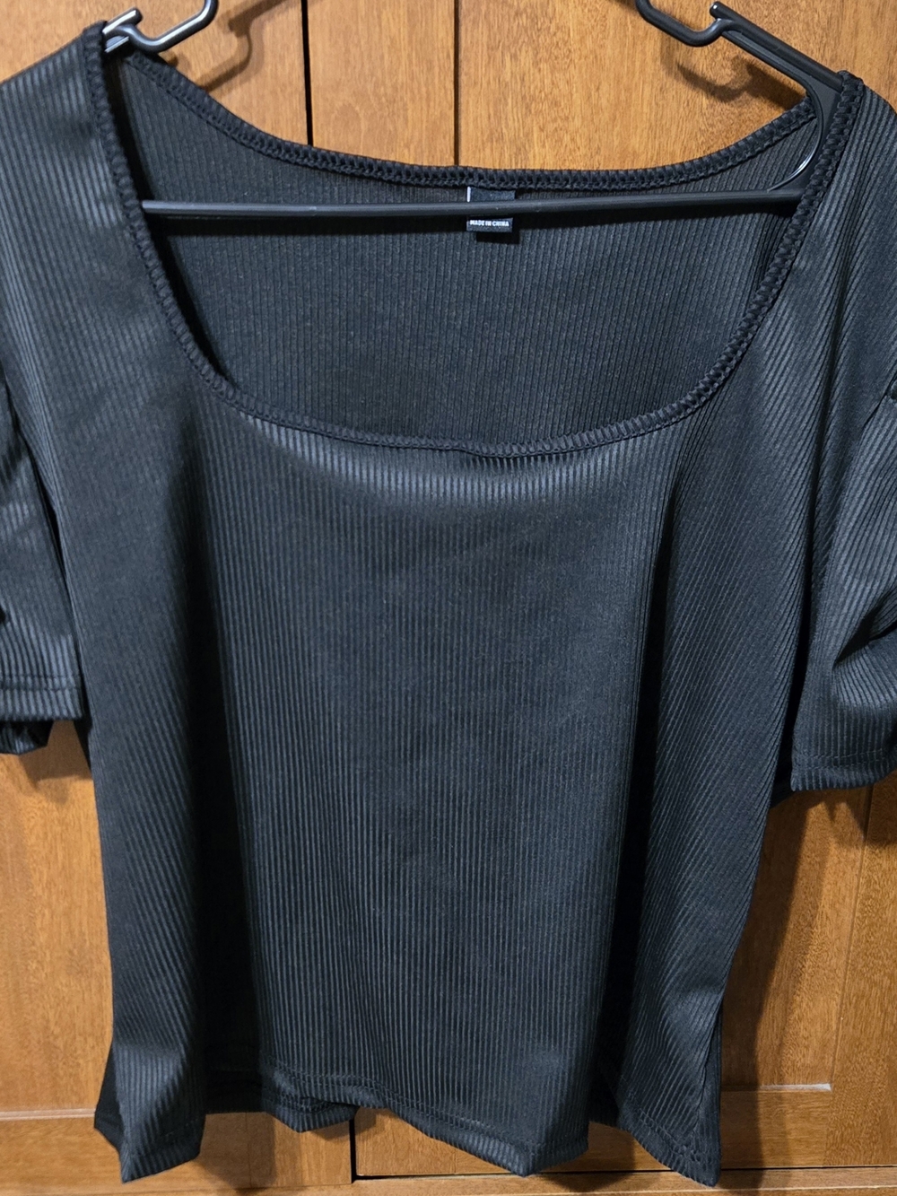 SHEIN Long Crop Tee